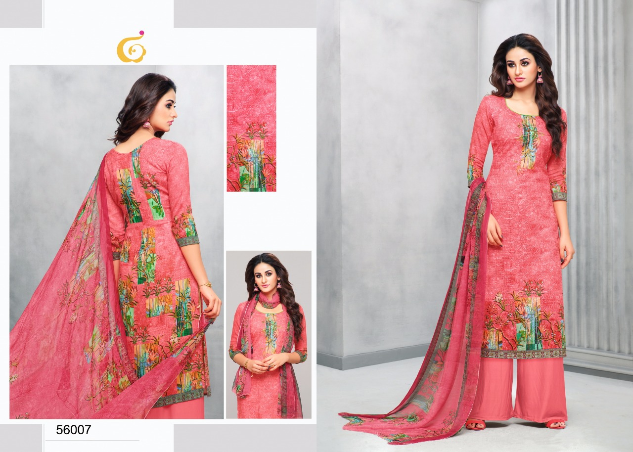 Lafizaa By Glosima Nx 56007 To 56016 Series Beautiful Suits Stylish Fancy Colorful Casual Wear & Ethnic Wear Jam Satin Work Dresses At Wholesale Price