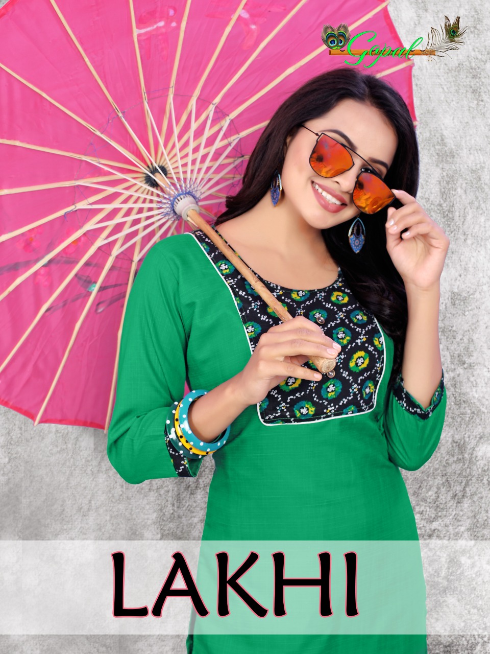 Lakhi By Gopal 1001 To 1010 Series Indian Traditional Wear Collection Beautiful Stylish Fancy Colorful Party Wear & Occasional Wear Mix Cotton Kurtis At Wholesale Price