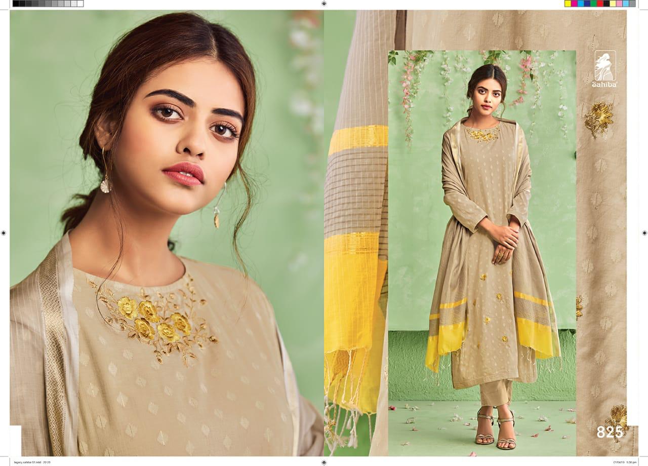 Legacy By Sahiba Fabrics Indian Traditional Wear Collection Beautiful Stylish Fancy Colorful Party Wear & Occasional Wear Cotton With Embroidery Dress At Wholesale Price