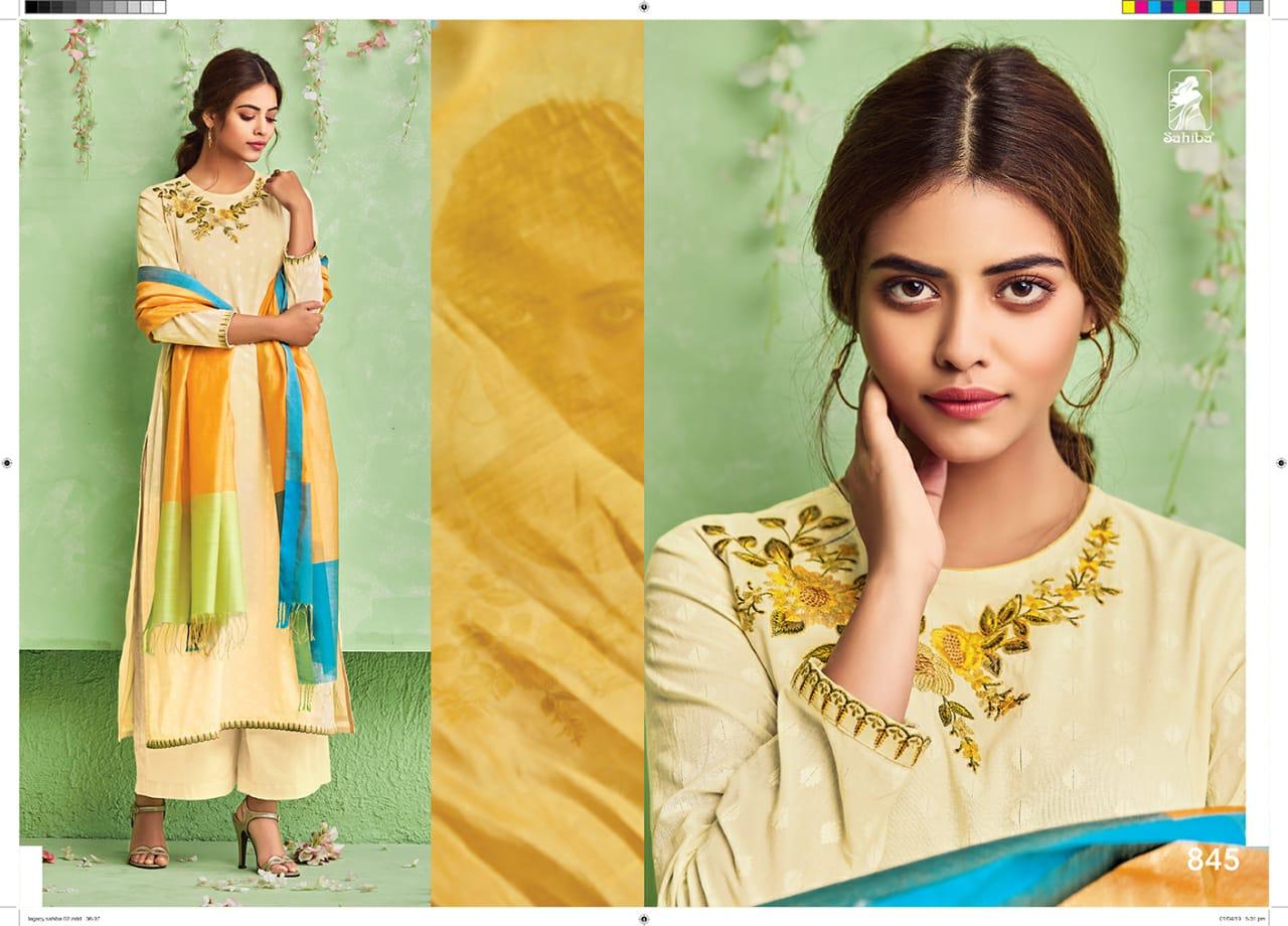 Legacy By Sahiba Fabrics Indian Traditional Wear Collection Beautiful Stylish Fancy Colorful Party Wear & Occasional Wear Cotton With Embroidery Dress At Wholesale Price
