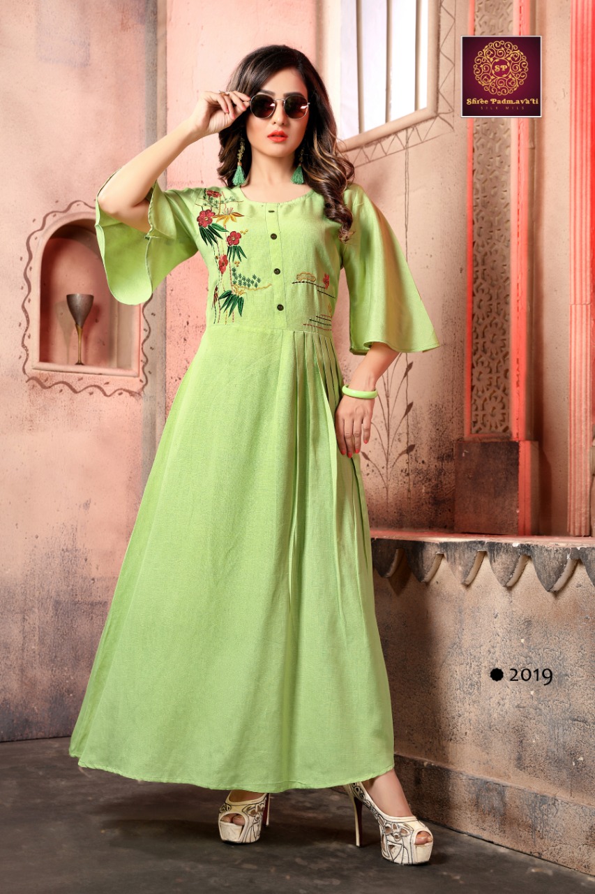 Libaaz Vol-2 By Shree Padmavati 2016 To 2021 Series Beautiful Colorful Stylish Fancy Casual Wear & Ethnic Wear & Ready To Wear Rayon Slub & Rayon Flex Kurtis At Wholesale Price