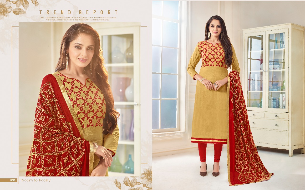 Libas By Amrut Varsha Creation 1001 To 1012 Series Beautiful Suits Stylish Fancy Colorful Casual Wear & Ethnic Wear Collection Bombay Flex Cotton Dresses At Wholesale Price