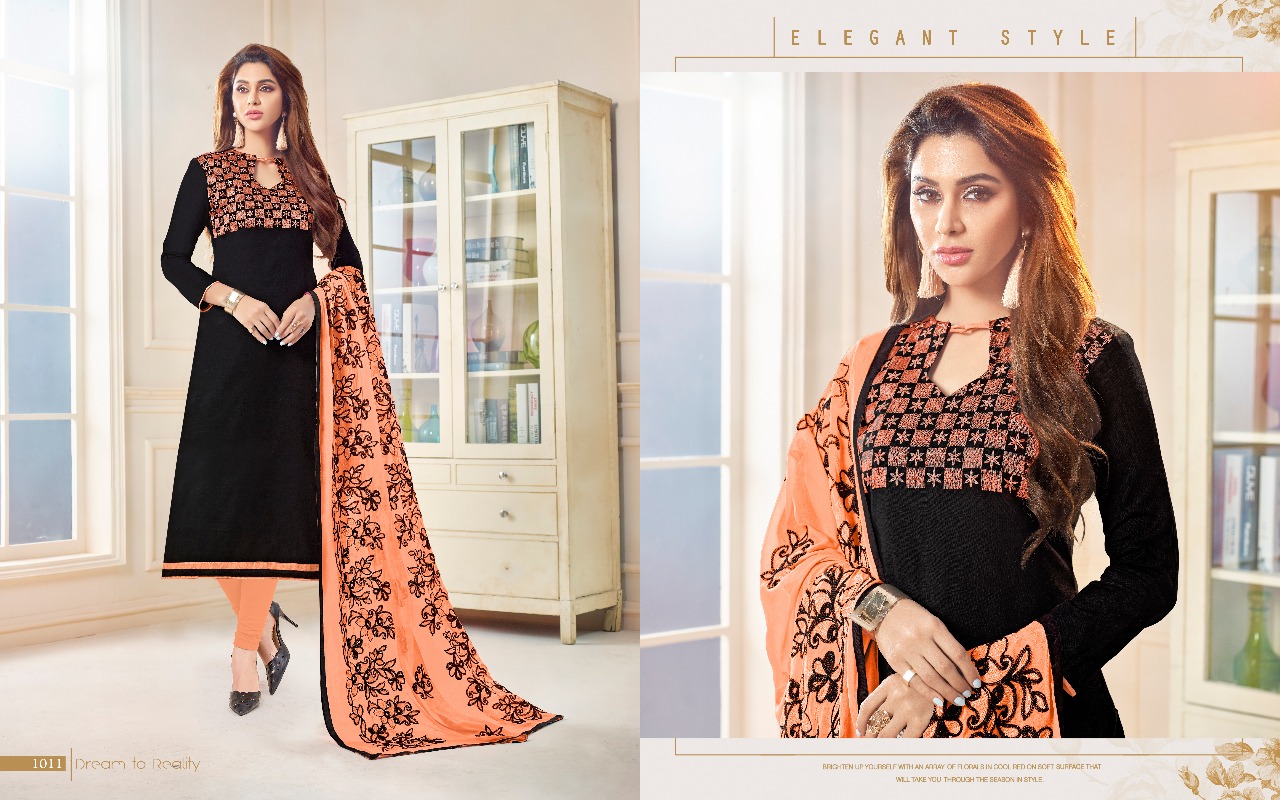 Libas By Amrut Varsha Creation 1001 To 1012 Series Beautiful Suits Stylish Fancy Colorful Casual Wear & Ethnic Wear Collection Bombay Flex Cotton Dresses At Wholesale Price