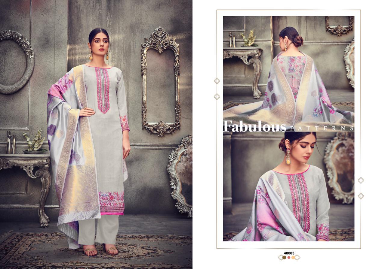 Majestic By Hariks 48001 To 48006 Designer Festive Suits Collection Beautiful Stylish Fancy Colorful Party Wear & Occasional Wear Georgette Digital Print With Embroidery Dresses At Wholesale Price