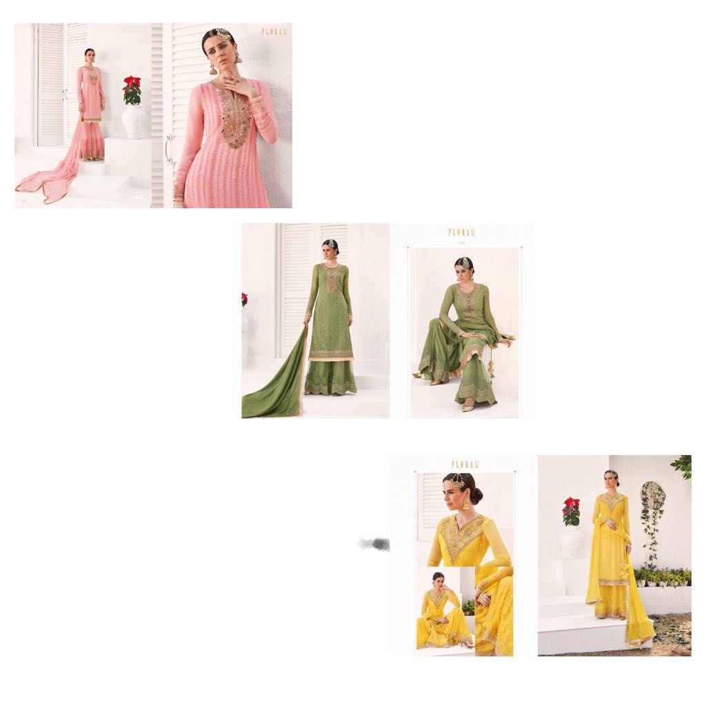 Malikaa Vol-3 Nx By Jinaam Dresses Designer Pakistani Suits Festive Beautiful Stylish Fancy Colorful Party Wear & Occasional Wear Georgette Embroidered Dresses At Wholesale Price