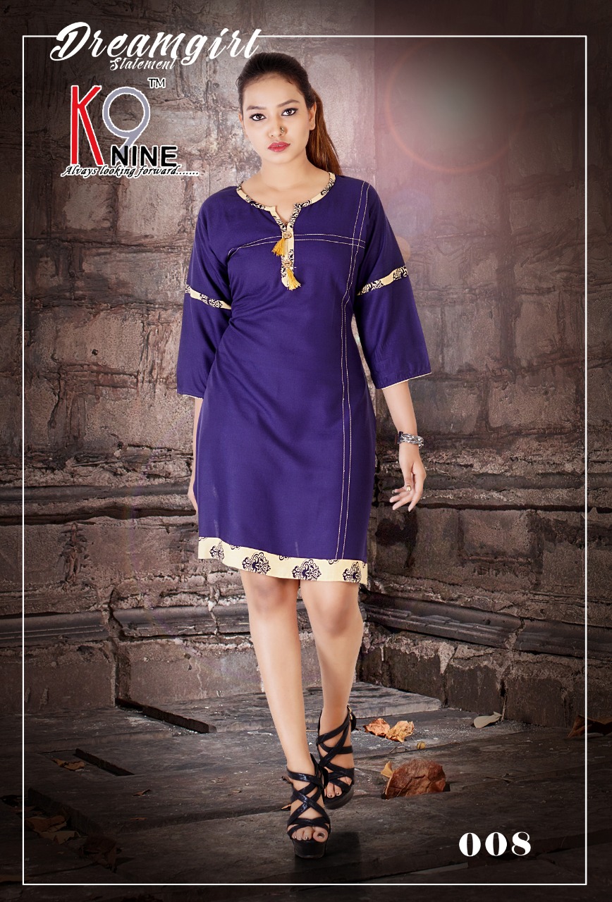 Manali By Knine 001 To 010 Series Beautiful Colorful Stylish Fancy Casual Wear & Ethnic Wear & Ready To Wear Rayon Kurtis At Wholesale Price