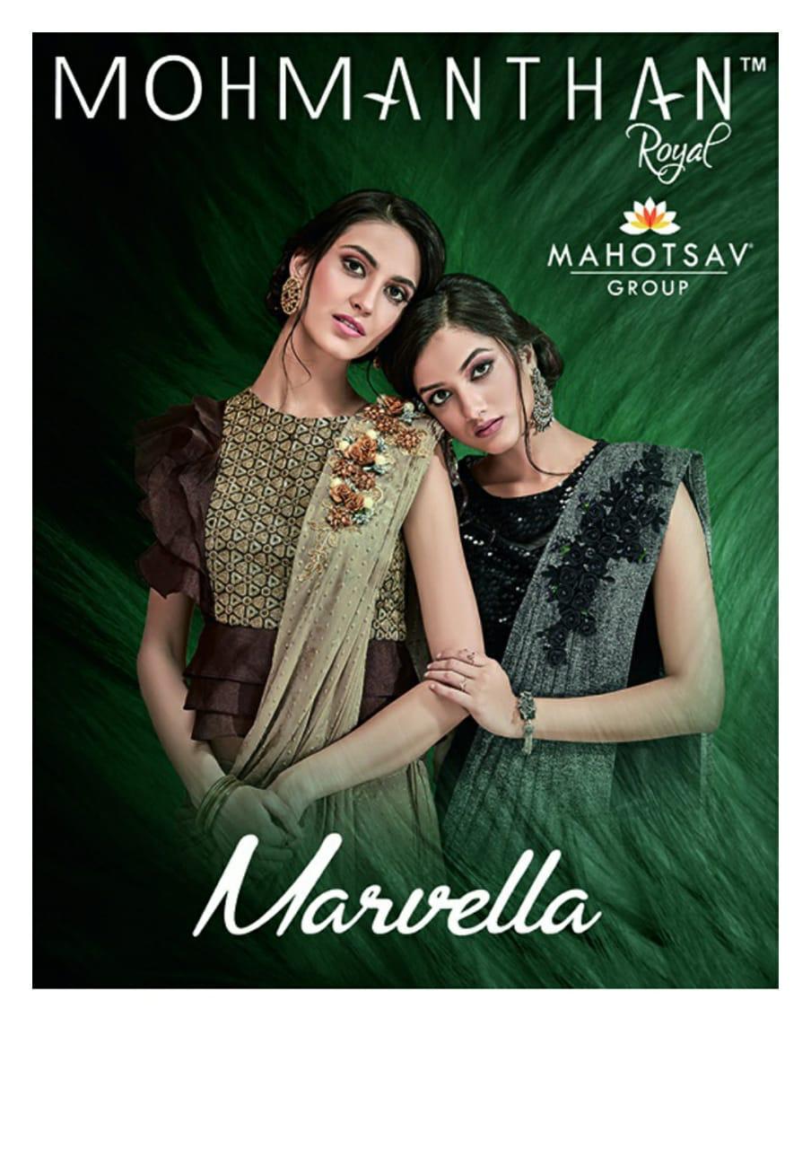 Marvella By Mahotsav Creation 5301 To 5318 Series Indian Designer Traditional Wear Collection Beautiful Stylish Fancy Colorful Party Wear & Occasional Wear Weaving Fancy Embroidered Sarees At Wholesale Price