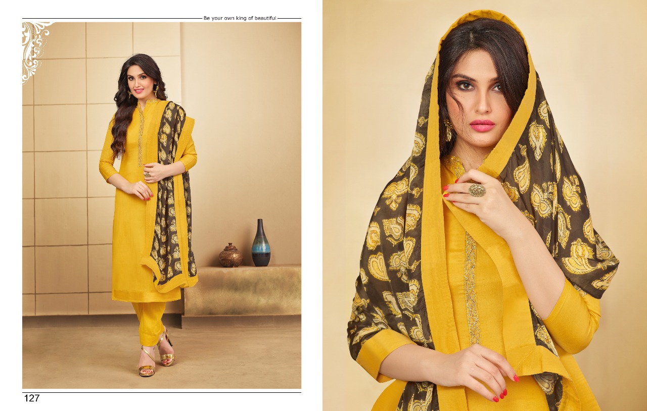 Musleen By Kayce Trendz 126 To 131 Series Beautiful Stylish Fancy Colorful Party Wear & Ethnic Wear Collection Pure Muslin Dresses At Wholesale Price