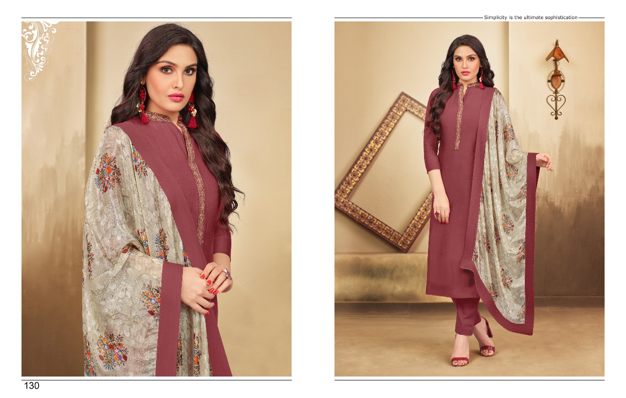 Musleen By Kayce Trendz 126 To 131 Series Beautiful Stylish Fancy Colorful Party Wear & Ethnic Wear Collection Pure Muslin Dresses At Wholesale Price