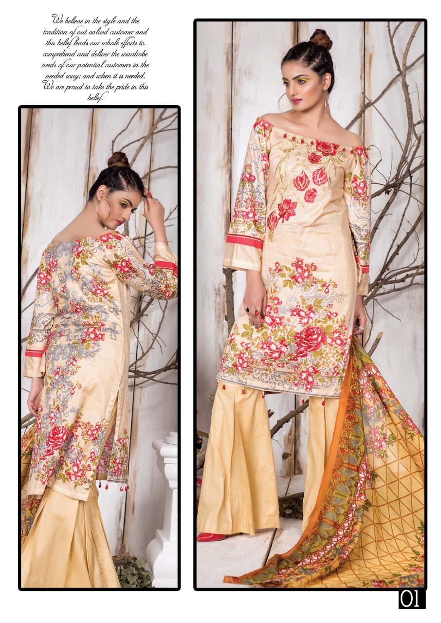 Maya Classic By Noor Textile 01 To 10 Designer Festive Pakistani Suits Collection Beautiful Stylish Fancy Colorful Party Wear & Occasional Wear  Cotton Printed Dresses At Wholesale Price