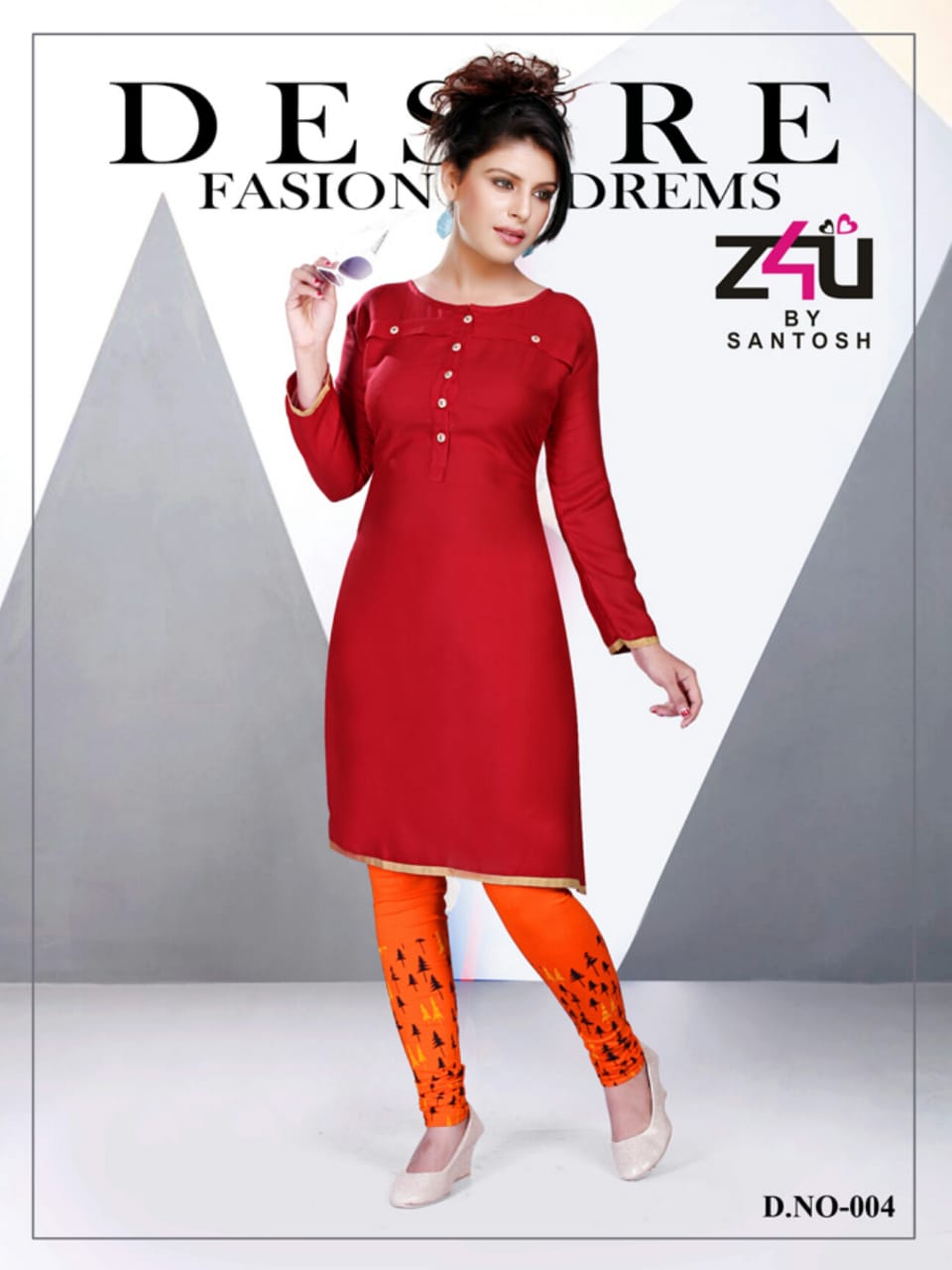 Maya Vol-2 By Z4u 001 To 010 Series Beautiful Colorful Stylish Fancy Casual Wear & Ethnic Wear & Ready To Wear Rayon Kurtis & Lagging At Wholesale Price