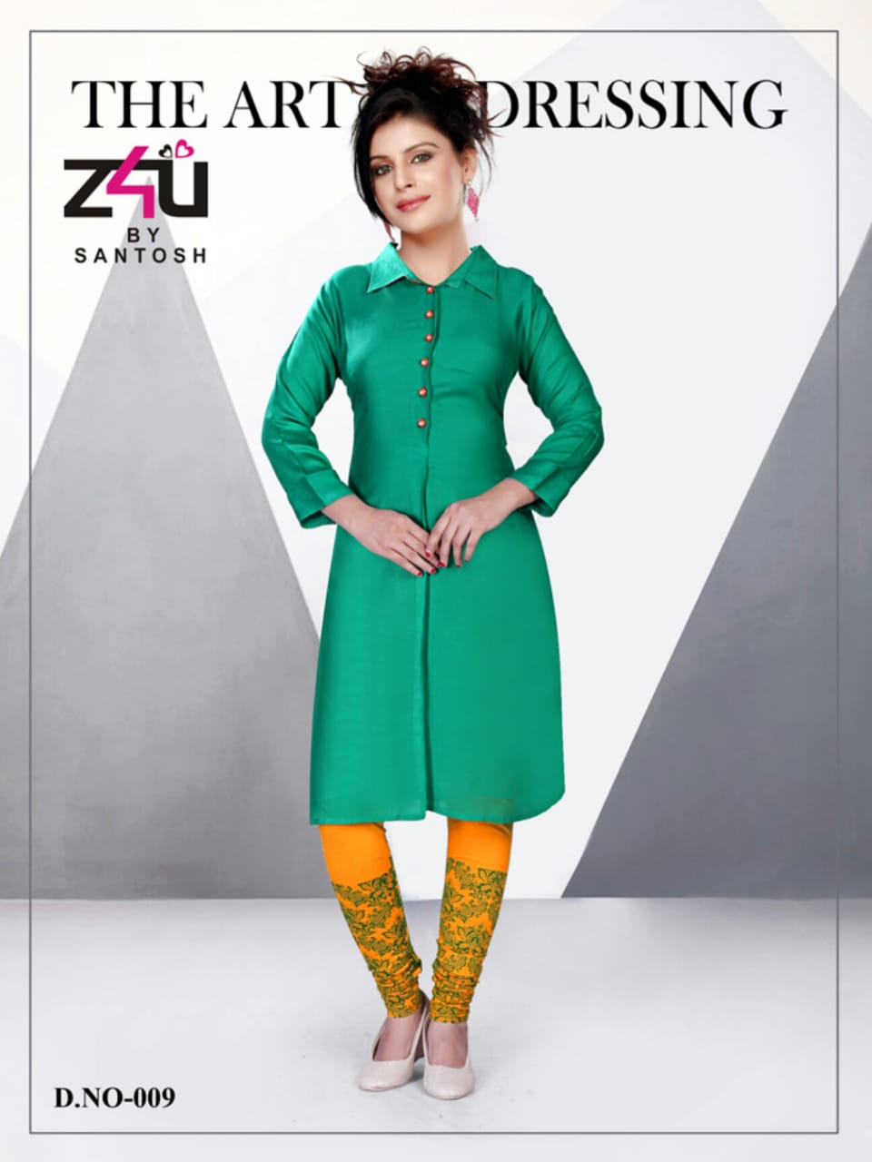 Maya Vol-2 By Z4u 001 To 010 Series Beautiful Colorful Stylish Fancy Casual Wear & Ethnic Wear & Ready To Wear Rayon Kurtis & Lagging At Wholesale Price