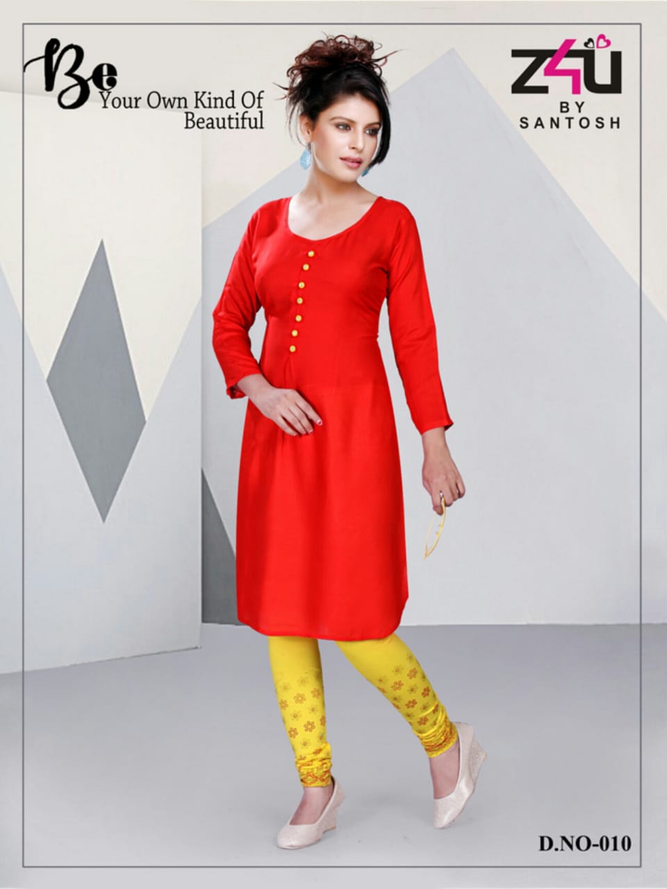 Maya Vol-2 By Z4u 001 To 010 Series Beautiful Colorful Stylish Fancy Casual Wear & Ethnic Wear & Ready To Wear Rayon Kurtis & Lagging At Wholesale Price