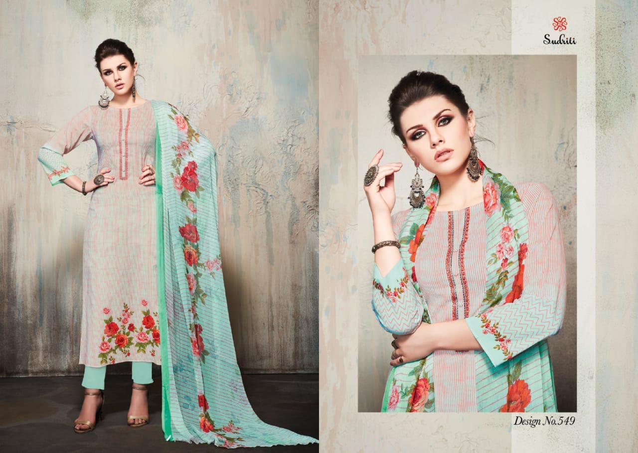 Misha By Sahiba Sudriti Designer Beautiful Fancy Colorful Stylish Wedding Wear Collection Party Wear & Occasional Wear Cambric Digital Print With Embroidered Dresses At Wholesale Price