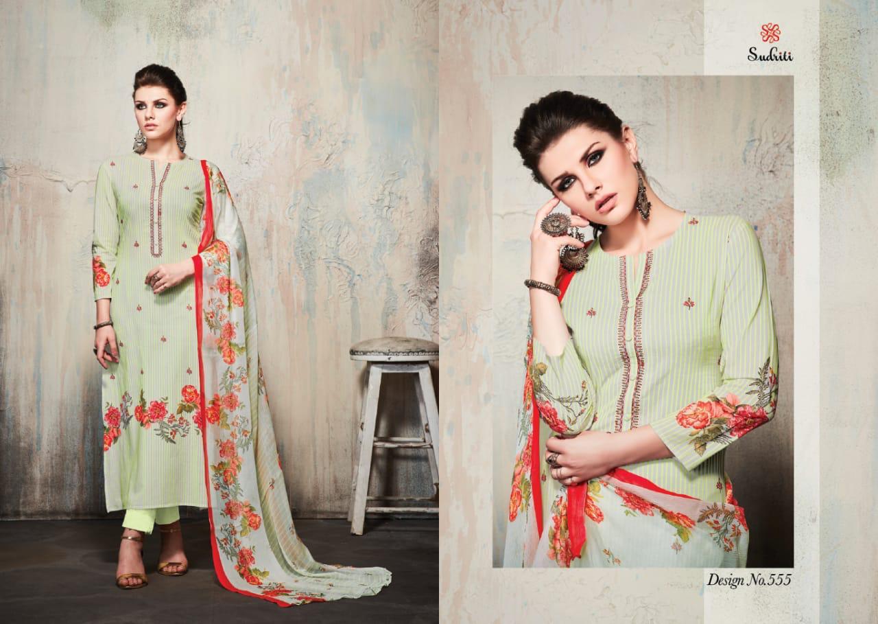 Misha By Sahiba Sudriti Designer Beautiful Fancy Colorful Stylish Wedding Wear Collection Party Wear & Occasional Wear Cambric Digital Print With Embroidered Dresses At Wholesale Price