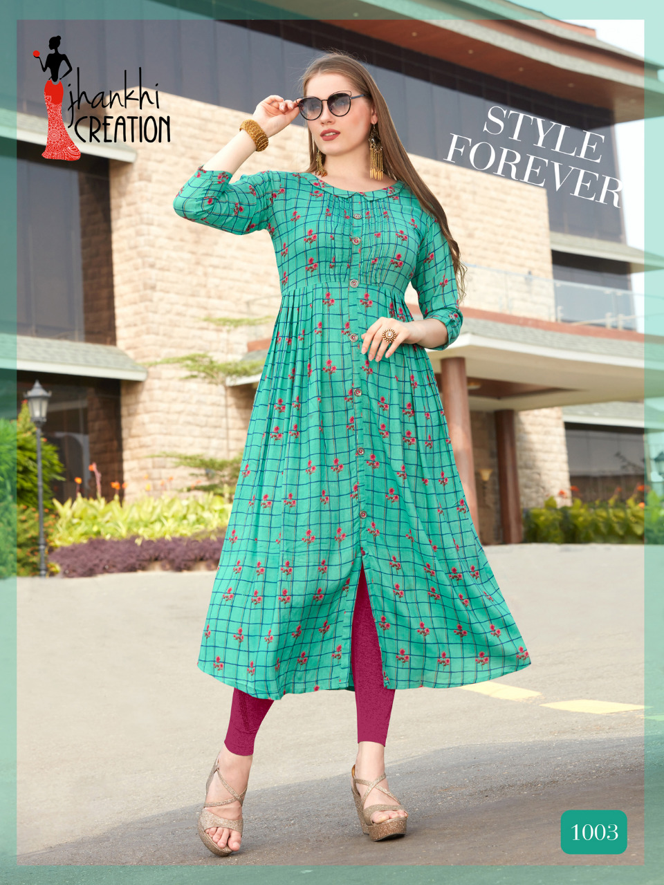 Mishri Vol-3 By Jhankhi Creation 1001 To 1008 Series Beautiful Colorful Stylish Fancy Casual Wear & Ethnic Wear & Ready To Wear Heavy Rayon Printed Kurtis At Wholesale Price