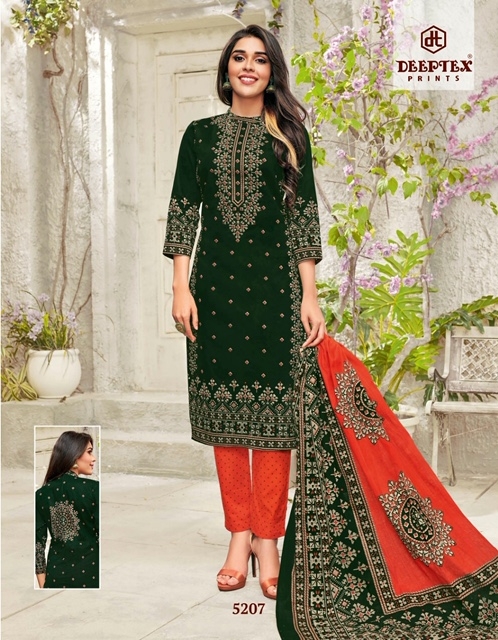 Miss India Vol-52 By Deeptex Prints 52001 To  To 52026 Series Beautiful Fancy Colorful Stylish Wedding Wear Collection Party Wear & Occasional Wear Cotton Print Dresses At Wholesale Price
