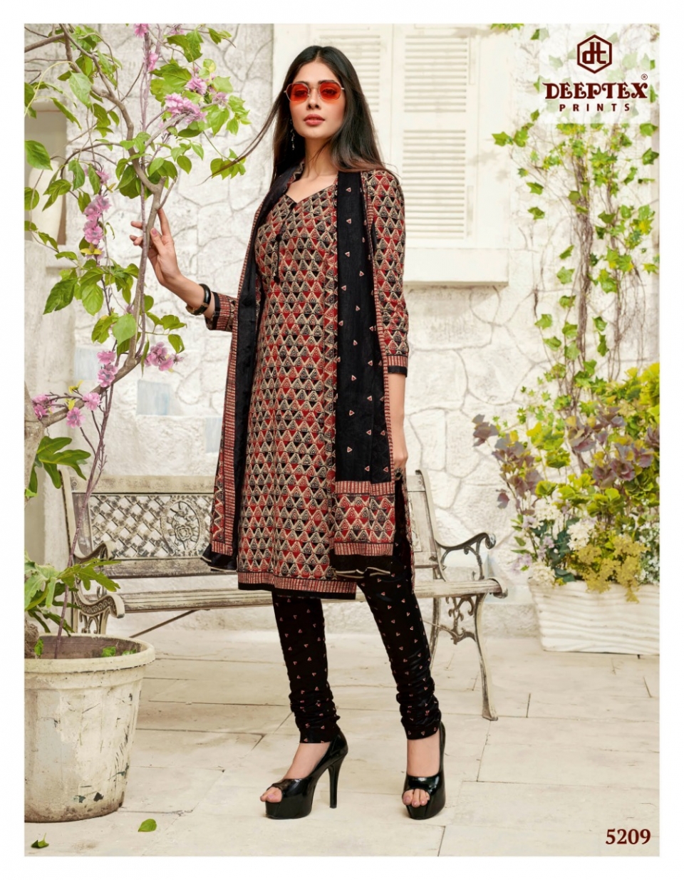 Miss India Vol-52 By Deeptex Prints 52001 To  To 52026 Series Beautiful Fancy Colorful Stylish Wedding Wear Collection Party Wear & Occasional Wear Cotton Print Dresses At Wholesale Price