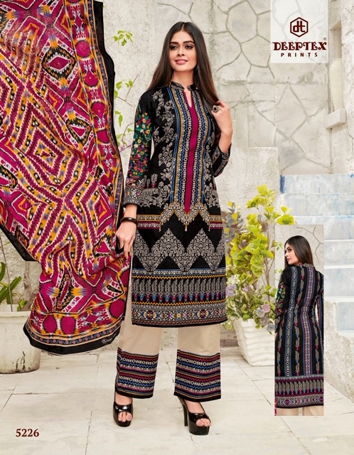 Miss India Vol-52 By Deeptex Prints 52001 To  To 52026 Series Beautiful Fancy Colorful Stylish Wedding Wear Collection Party Wear & Occasional Wear Cotton Print Dresses At Wholesale Price