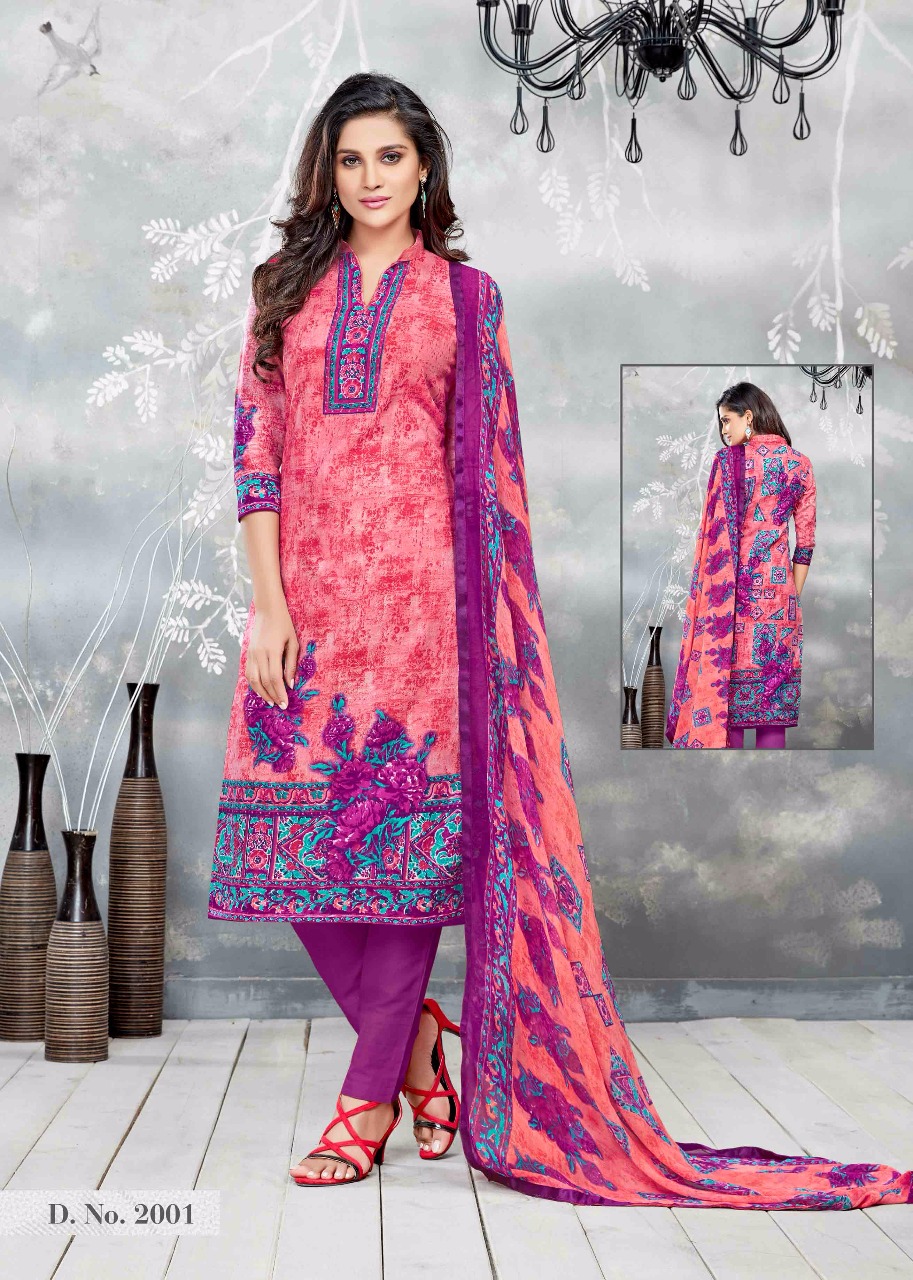 Mumtaz By Bali Lifestyle 2001 To 2010 Series Beautiful Stylish Fancy Colorful Casual Wear & Ethnic Wear Collection Premium Cambric Cotton Printed Dresses At Wholesale Price