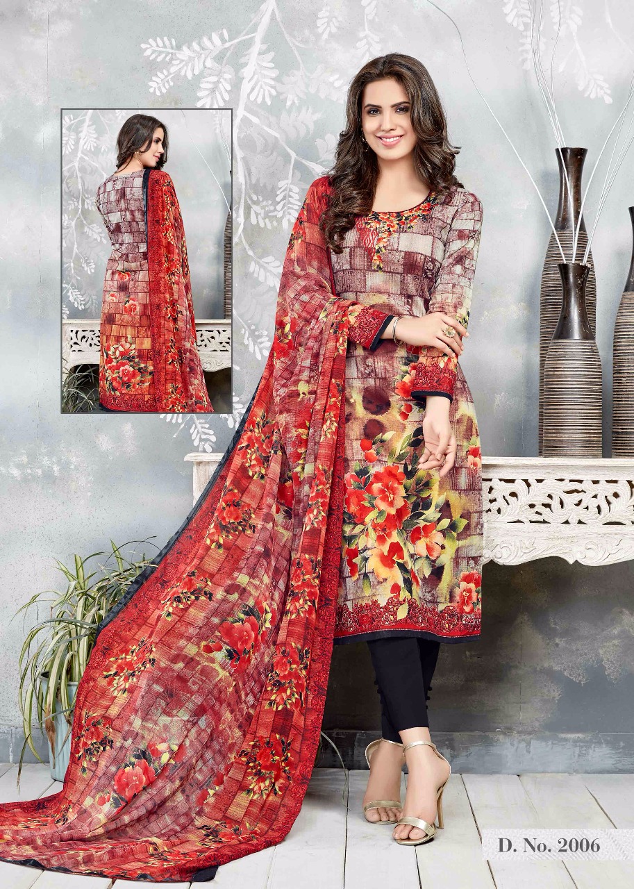 Mumtaz By Bali Lifestyle 2001 To 2010 Series Beautiful Stylish Fancy Colorful Casual Wear & Ethnic Wear Collection Premium Cambric Cotton Printed Dresses At Wholesale Price