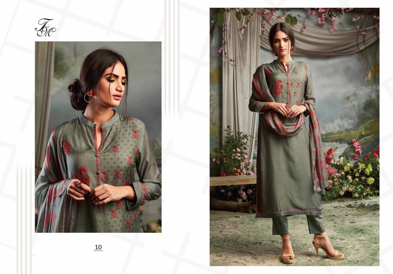 Munhar By T & M Designer 01 To 12 Series Designer Pakistani Suits Beautiful Stylish Fancy Colorful Casual Wear & Ethnic Wear Cotton Silk Printed Dresses At Wholesale Price
