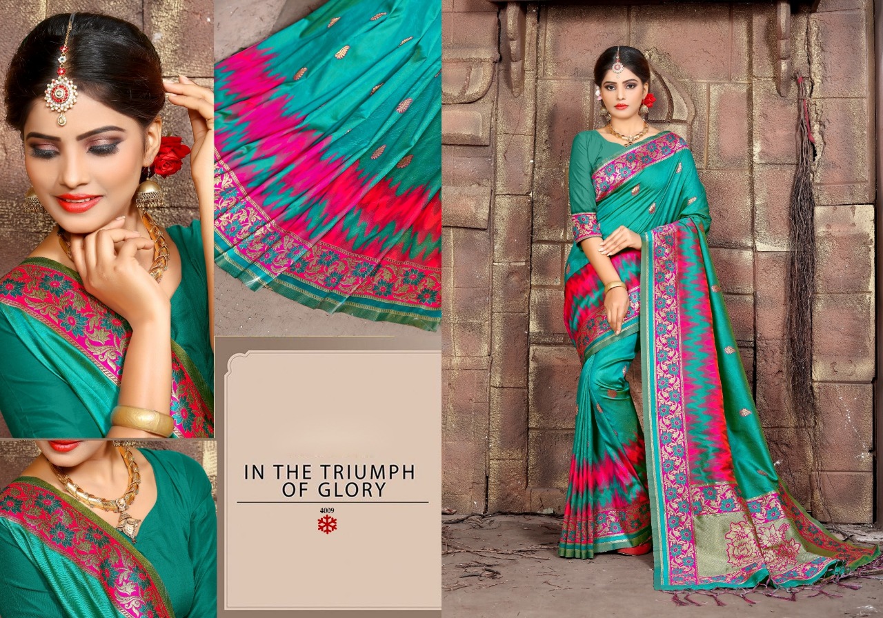 Munnar By Fashid Wholesale 4001 To 4009 Series Indian Traditional Wear Collection Beautiful Stylish Fancy Colorful Party Wear & Occasional Wear Cotton Silk Sarees At Wholesale Price