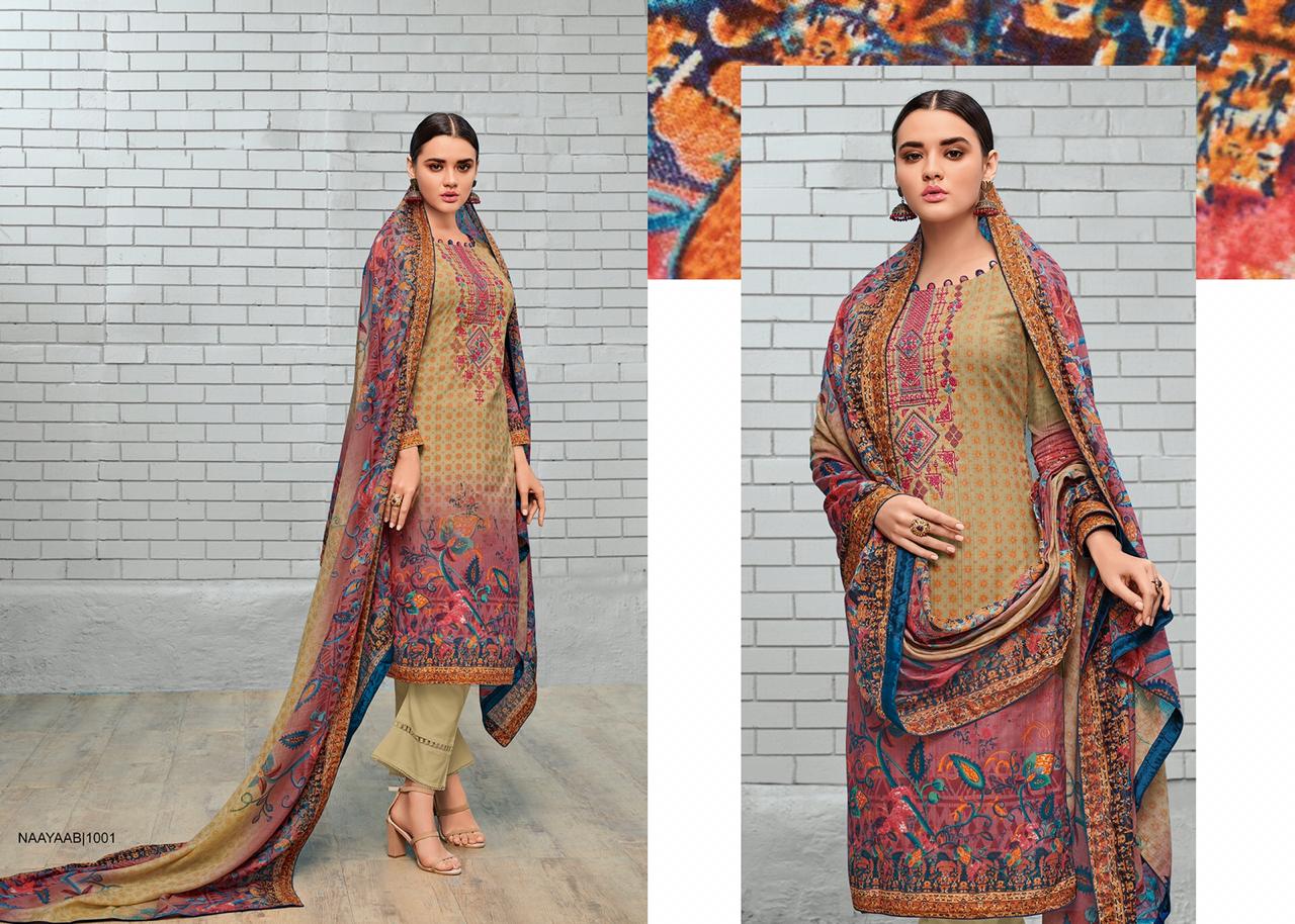 Naayaab By House Of Lawn 1001 To 1010 Series Beautiful Suits Stylish Colorful Fancy Casual Wear & Ethnic Wear Karachi Lawn Digital Print With Embroidery Dresses At Wholesale Price