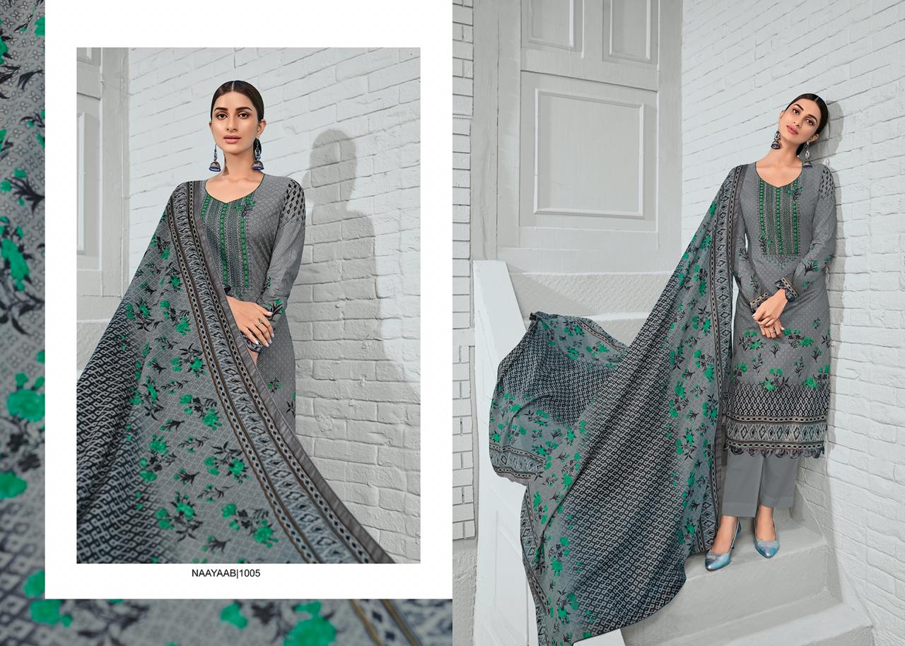 Naayaab By House Of Lawn 1001 To 1010 Series Beautiful Suits Stylish Colorful Fancy Casual Wear & Ethnic Wear Karachi Lawn Digital Print With Embroidery Dresses At Wholesale Price