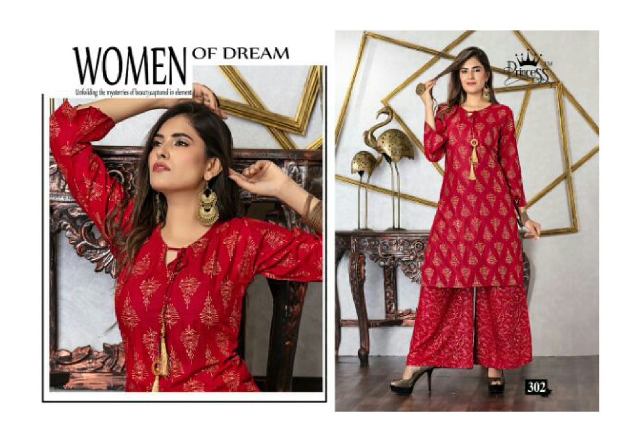 Nature By Princess 01 To 05 Series Stylish Fancy Beautiful Colorful Casual Wear & Ethnic Wear Heavy Rayon Gold Printed Kurtis At Wholesale Price