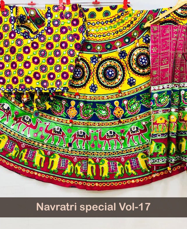 Navratri Special Vol-17 By Fashid Wholesale 1701 To 1704 Series Designer Beautiful Navratri Collection Occasional Wear & Party Wear Pure Cotton Lehengas At Wholesale Price