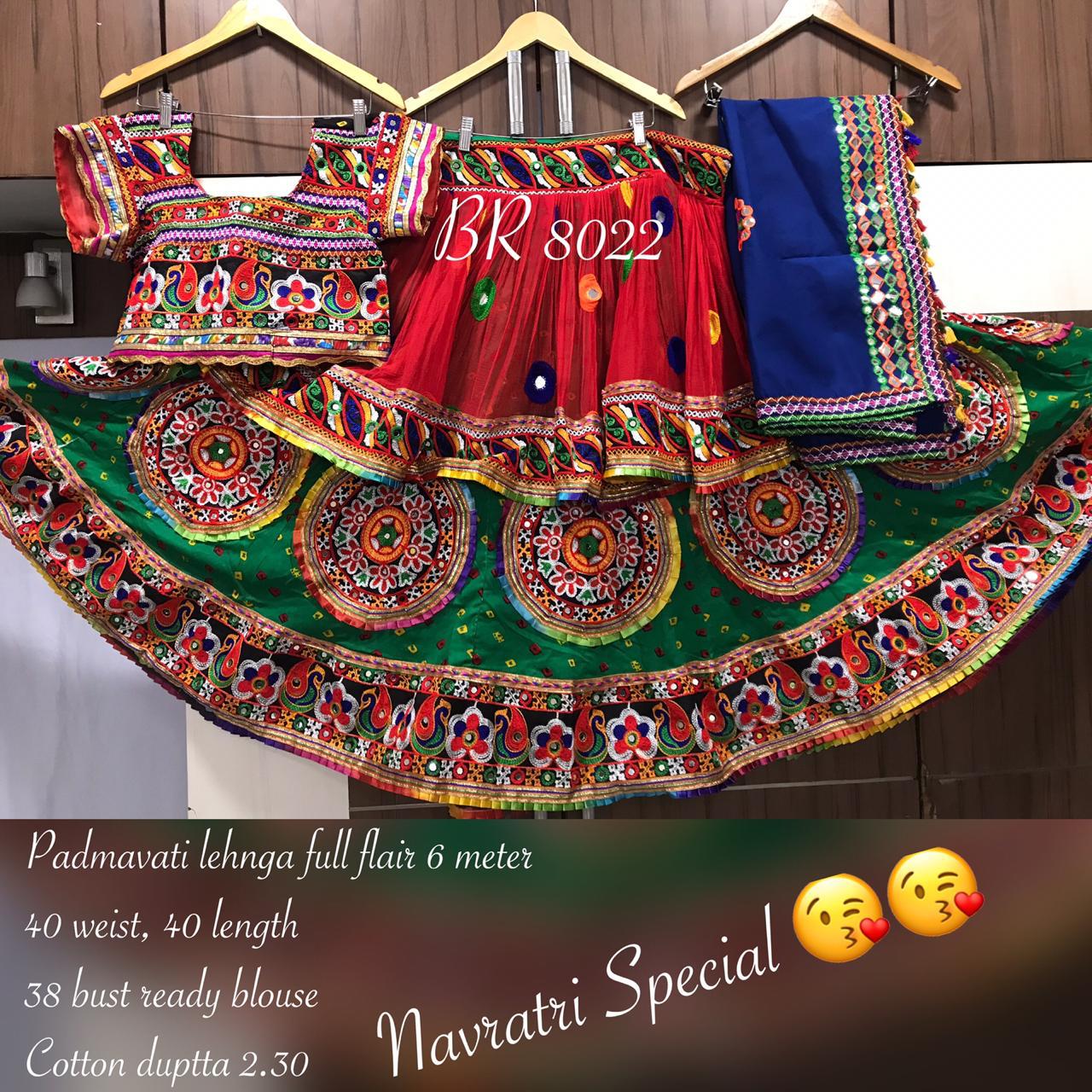 Navratri Special 8022 Colours By Fashid Wholesale 8022-a To 8022-e Series Designer Beautiful Navratri Collection Occasional Wear & Party Wear Fancy Lehengas At Wholesale Price