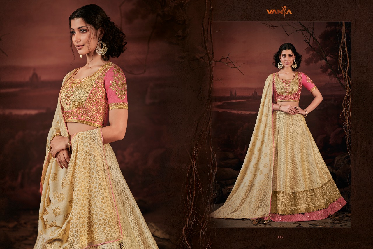 Nazakat By Vanya 01 To 012 Series Indian Bridal Wear Collection Beautiful Stylish Fancy Colorful Wedding Wear & Occasional Wear Fancy Embroidered Lehengas At Wholesale Price