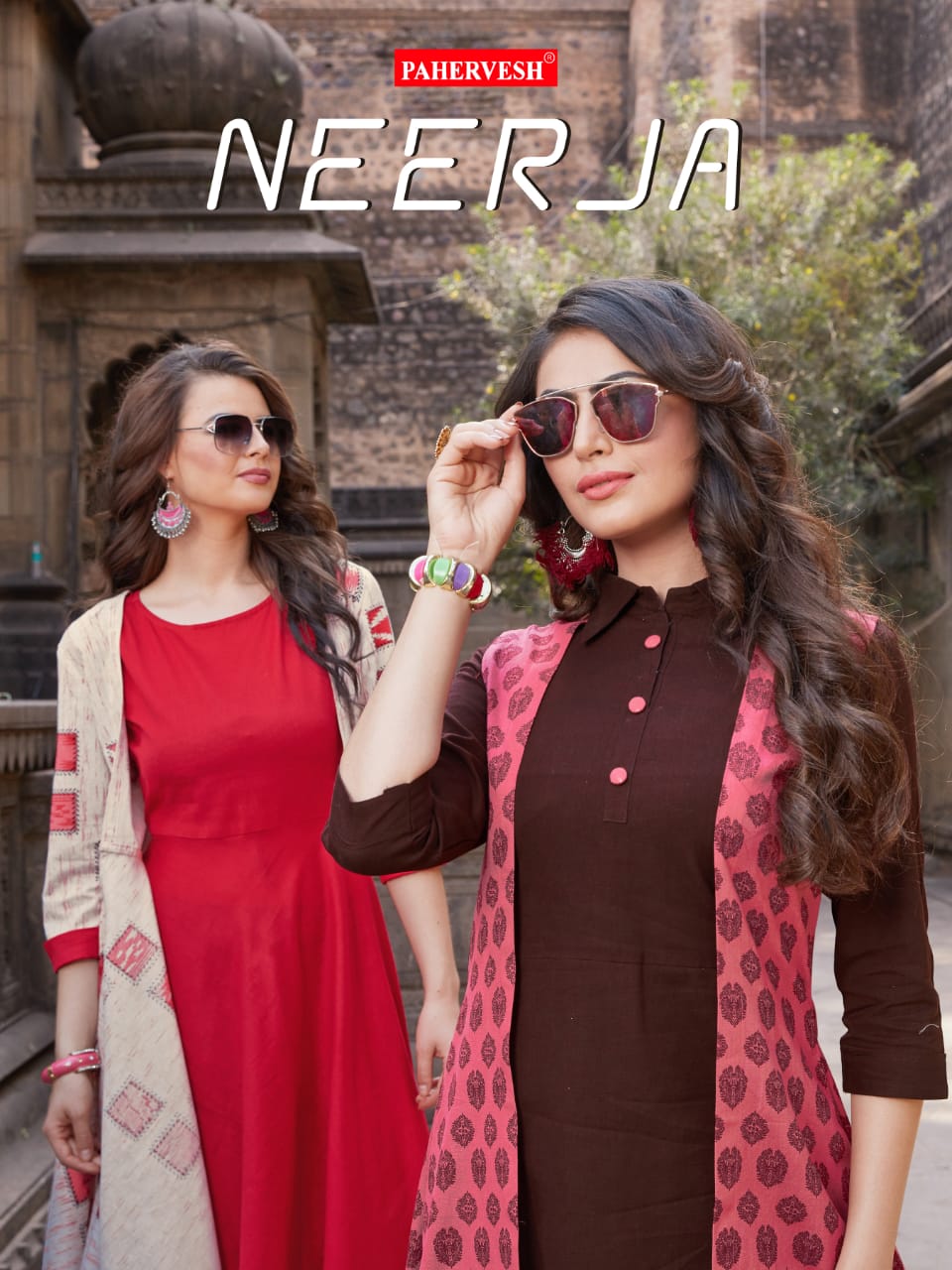 Neerja By Pahervesh 1001 To 1004 Series Stylish Fancy Beautiful Colorful Casual Wear & Ethnic Wear Cotton Flex Kurtis At Wholesale Price