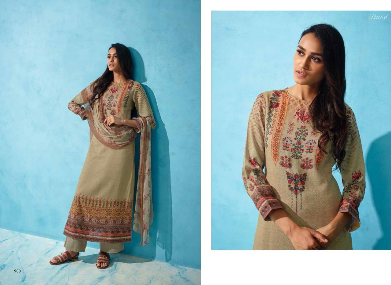 Nevika By Itrana Beautiful Winter Collection Suits Stylish Fancy Colorful Casual Wear & Ethnic Wear Linen Digital Printed Dresses At Wholesale Price