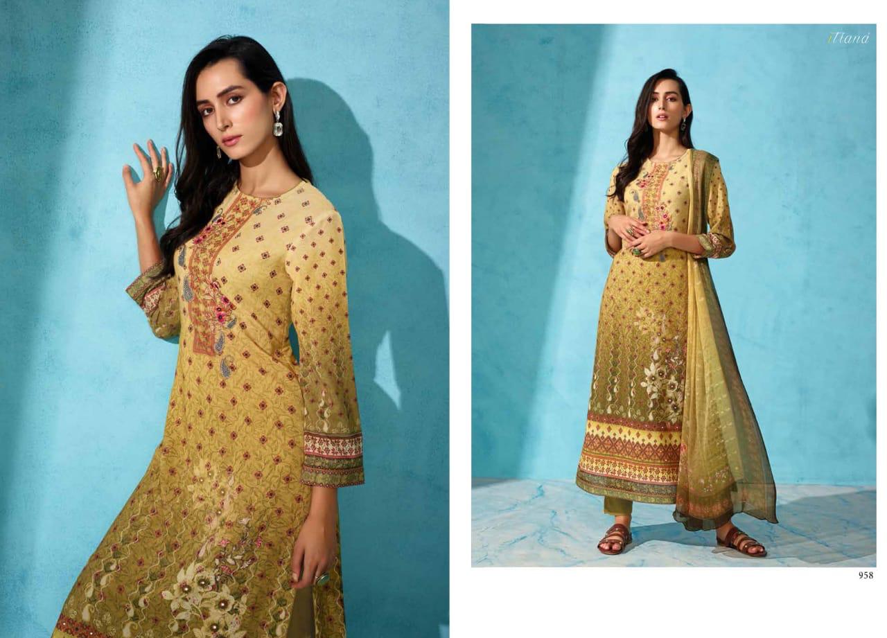 Nevika By Itrana Beautiful Winter Collection Suits Stylish Fancy Colorful Casual Wear & Ethnic Wear Linen Digital Printed Dresses At Wholesale Price