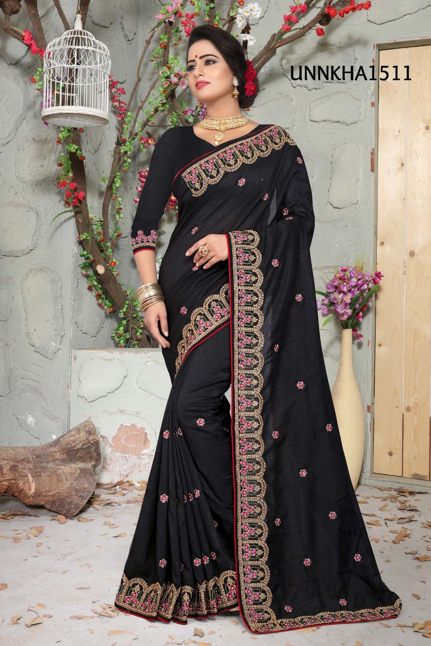 Nikah By Fashid Wholesale 1511 To 1520 Series O Indian Traditional Wear Collection Beautiful Stylish Fancy Colorful Party Wear & Occasional Wear Vicitra Silk Sarees At Wholesale Price