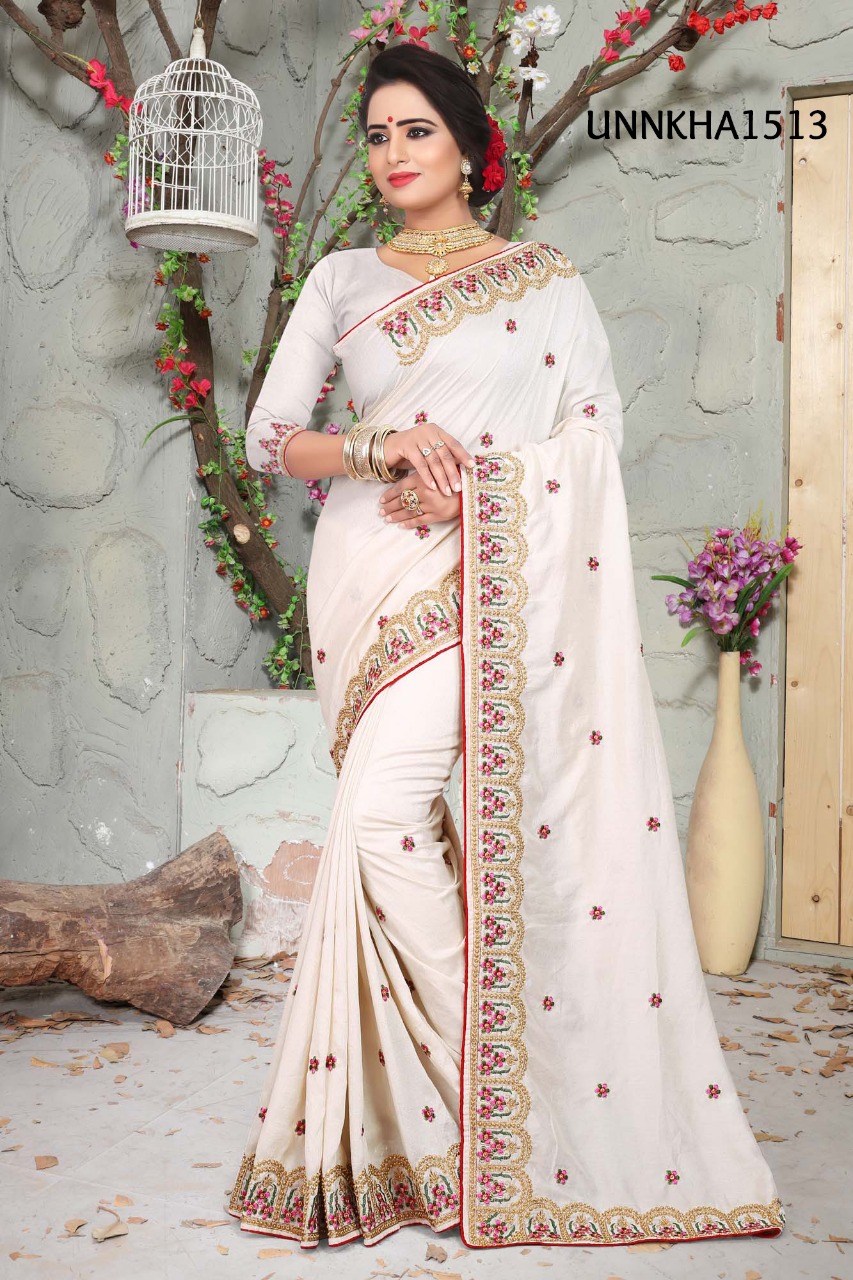 Nikah By Fashid Wholesale 1511 To 1520 Series O Indian Traditional Wear Collection Beautiful Stylish Fancy Colorful Party Wear & Occasional Wear Vicitra Silk Sarees At Wholesale Price