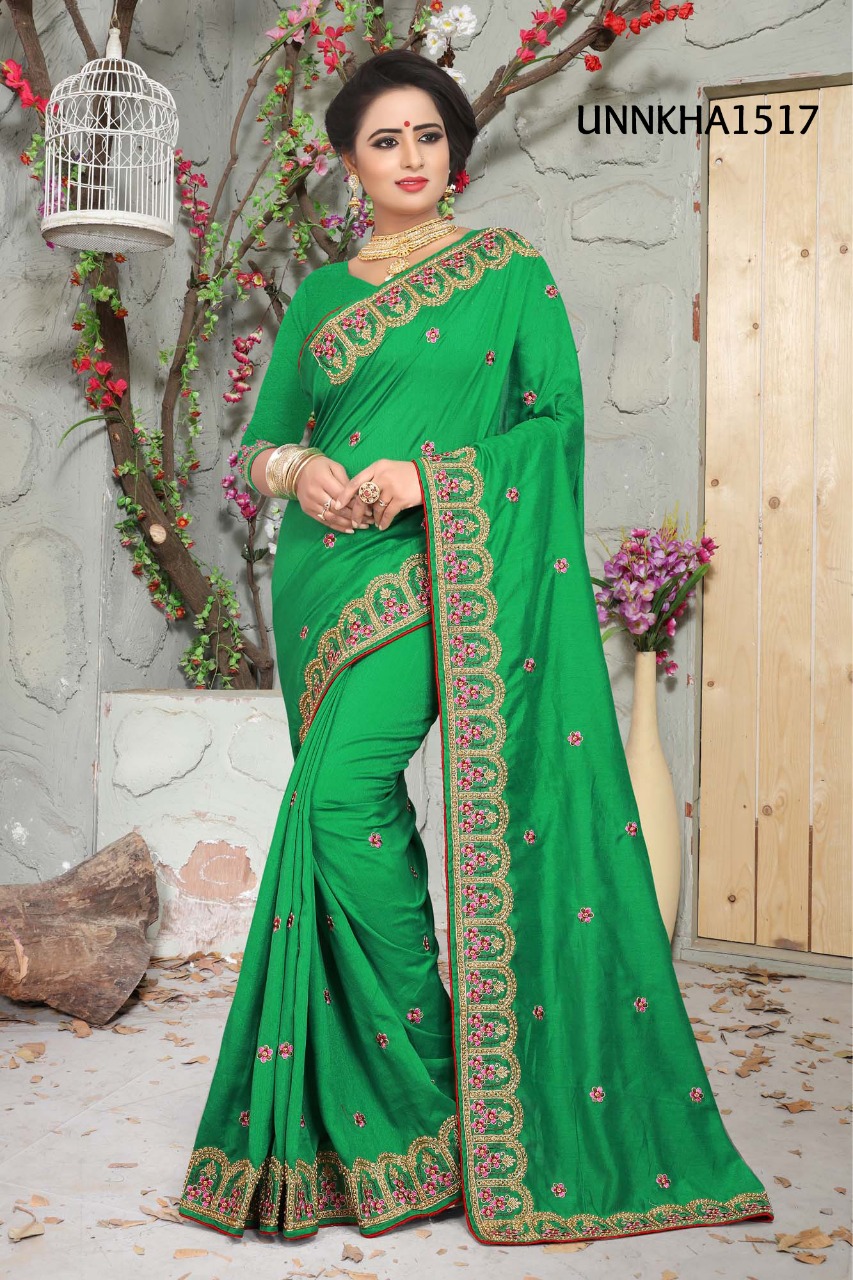 Nikah By Fashid Wholesale 1511 To 1520 Series O Indian Traditional Wear Collection Beautiful Stylish Fancy Colorful Party Wear & Occasional Wear Vicitra Silk Sarees At Wholesale Price