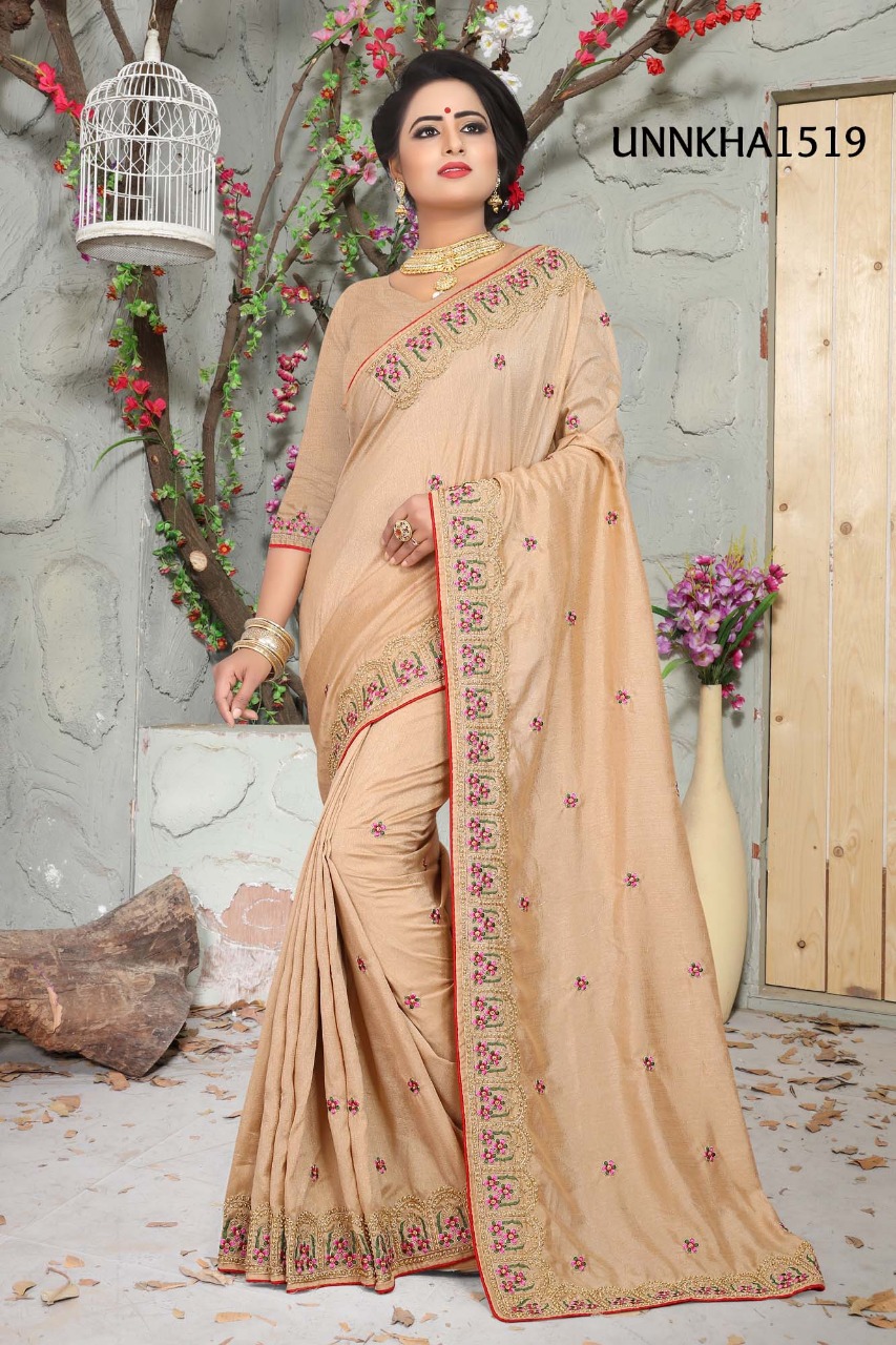 Nikah By Fashid Wholesale 1511 To 1520 Series O Indian Traditional Wear Collection Beautiful Stylish Fancy Colorful Party Wear & Occasional Wear Vicitra Silk Sarees At Wholesale Price