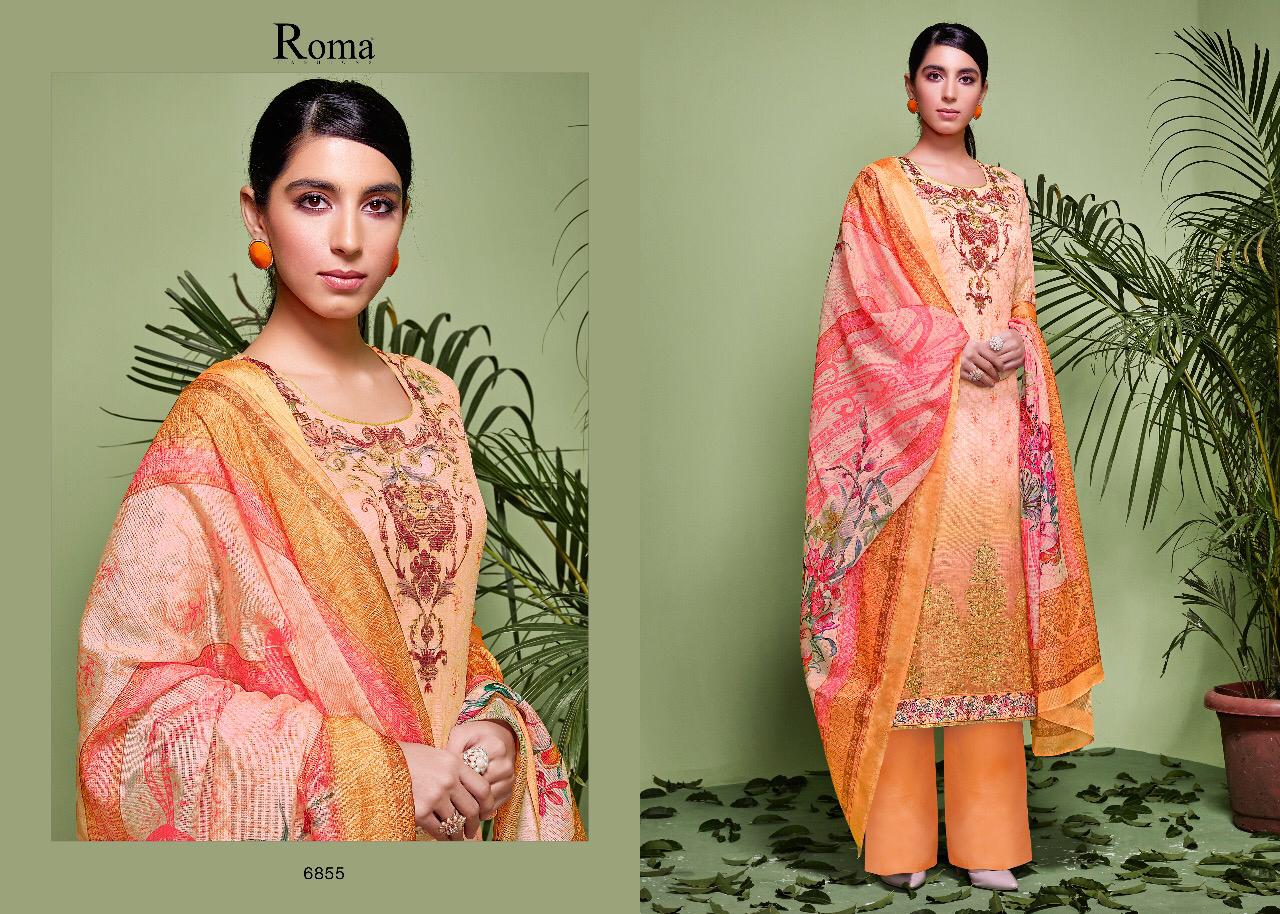 Nikki Vol-2 By Roma Fashions 6855 To 6864 Series Beautiful Suits Stylish Fancy Colorful Party Wear & Ethnic Wear Kota Cheks Digital Printed Dresses At Wholesale Price