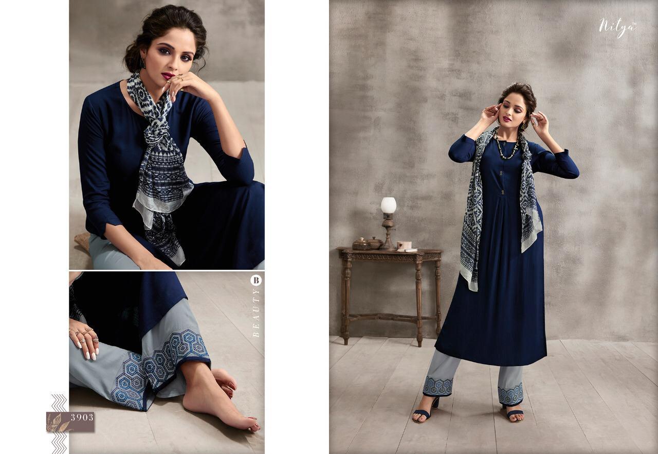 Nitya Vol-39 Nx Hit List By Lt Fabrics 3901 To 3909 Series Designer Collection Beautiful Stylish Fancy Colorful Party Wear & Occasional Wear Rayon Dresses At Wholesale Price