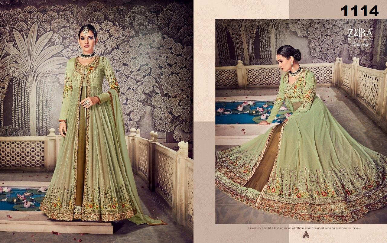 Noorjahan Hit List By Zaira Designer Anarkali Suits Beautiful Stylish Fancy Colorful Festive Collection Party Wear & Occasional Wear Georgette Embroidered Dresses At Wholesale Price