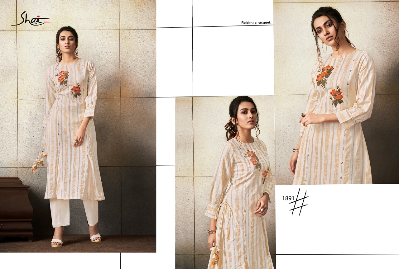 Notion By Shai Presents 1881 To 1891 Series Designer Beautiful Stylish Colorful Fancy Ready To Wear & Casual Wear & Ethnic Wear Pure Cotton Dyed With Palazzo Kurtis At Wholesale Price