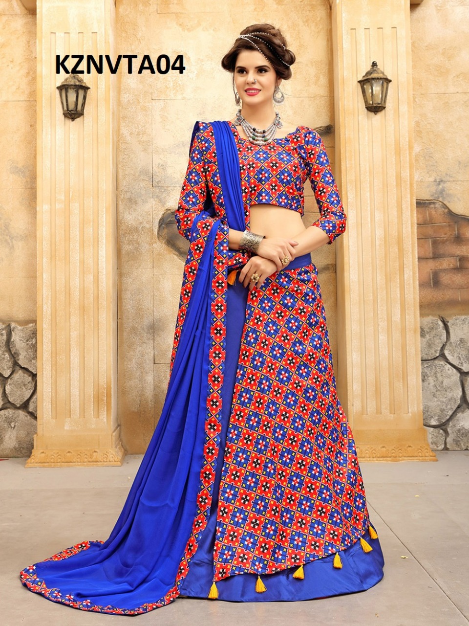 Nvt By Aasvaa 01 To 08 Series Designer Beautiful Wedding Collection Occasional Wear & Party Wear Twrill Silk Lehengas At Wholesale Price