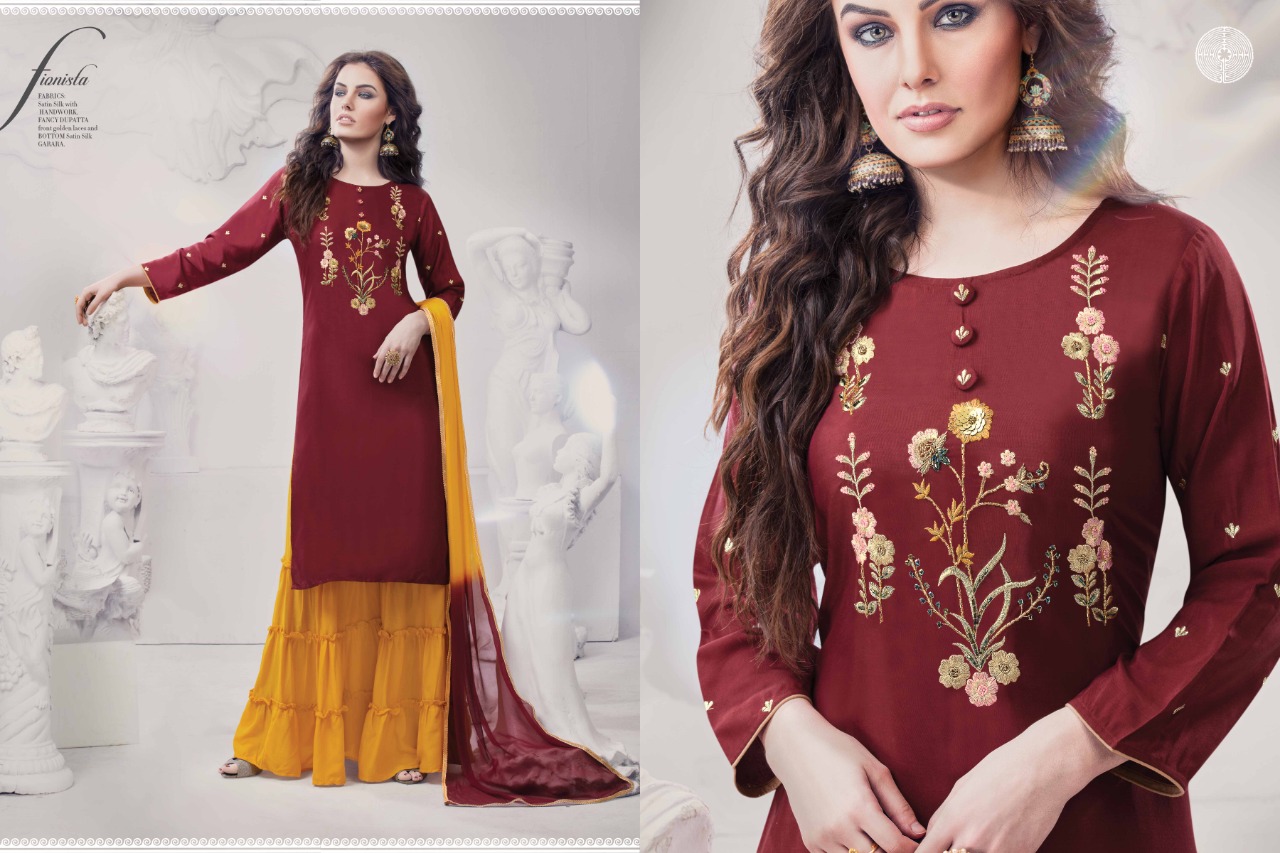 Occasion By Fionista Designer Wedding Collection Beautiful Stylish Fancy Colorful Party Wear & Occasional Wear Pure Viscose Embroidery Dresses At Wholesale Price