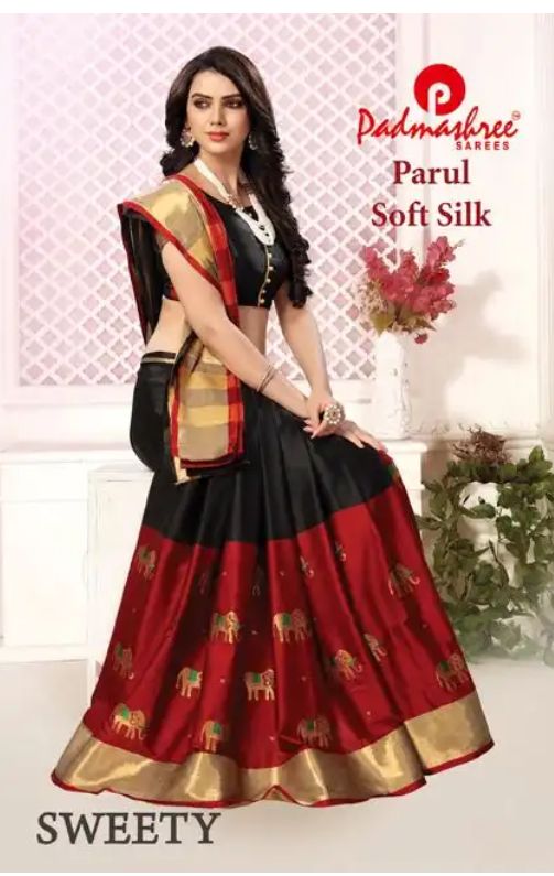 Parul By Padmashree Sarees Indian Traditional Wear Collection Beautiful Stylish Fancy Colorful Party Wear & Occasional Wear Pure Silk Cotton Sarees At Wholesale Price