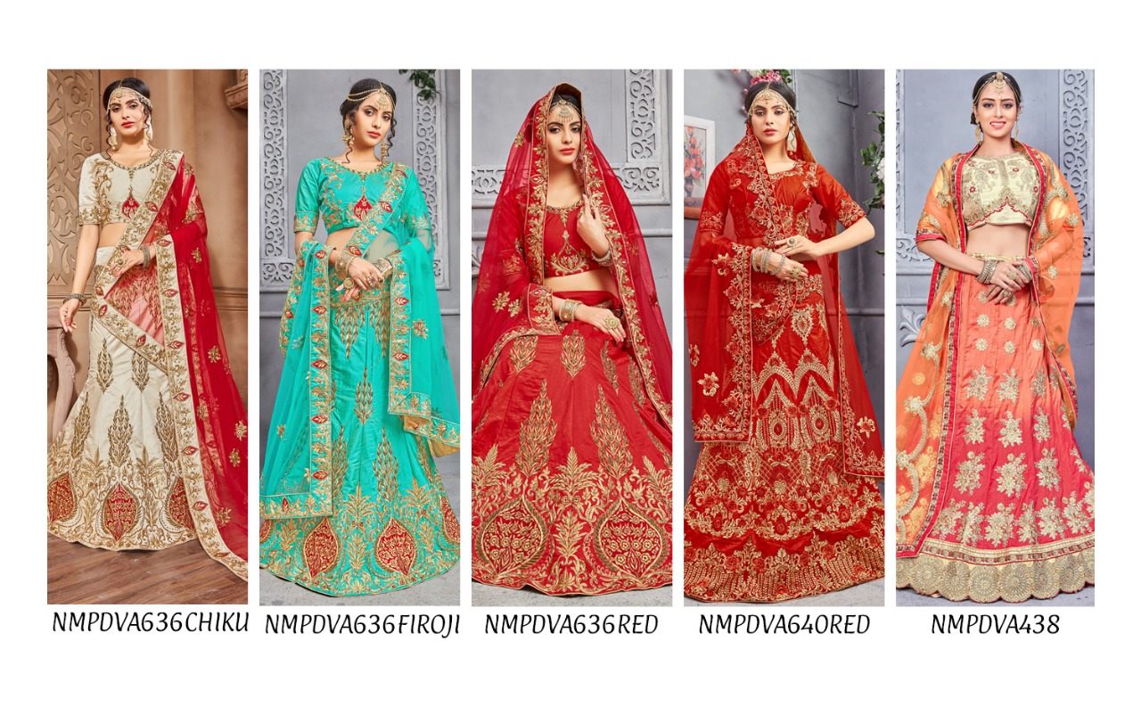 Rewaa Fashion Raj Rani Silk with Royal Designer Heavy Handwork Wedding  Special Lehenga choli collection