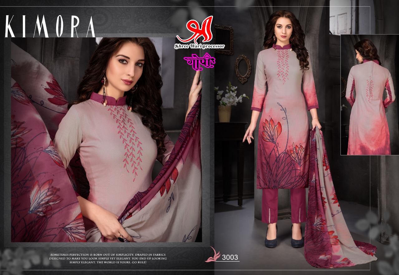 Pakeeza Vol-3 By Shree Hari 3001 To 3010 Series Beautiful Suits Stylish Fancy Colorful Party Wear & Ethnic Wear Soft Cotton Printed Dresses At Wholesale Price