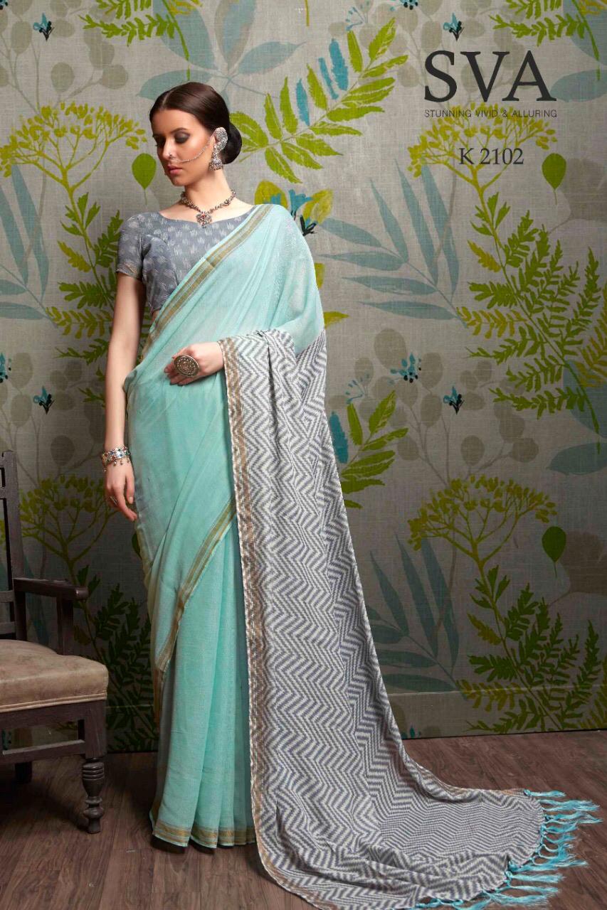 Palkhi By Sva 2101 To 2112 Series Indian Traditional Wear Collection Beautiful Stylish Fancy Colorful Party Wear & Occasional Wear Pure Linen Sarees At Wholesale Price